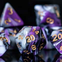 Pre-Order || Visions of Nightmares Acrylic Dice Set