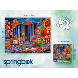 Viva Las Vegas 1000 Piece Jigsaw Puzzle Springbok