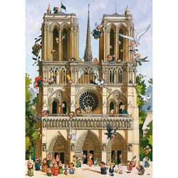 Vive Notre Dame Cartoon Classics 1000 Piece Jigsaw Puzzle Heye (ONLINE ORDER ONLY)