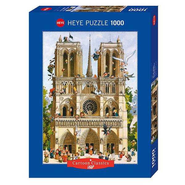 Vive Notre Dame Cartoon Classics 1000 Piece Jigsaw Puzzle Heye (ONLINE ORDER ONLY)