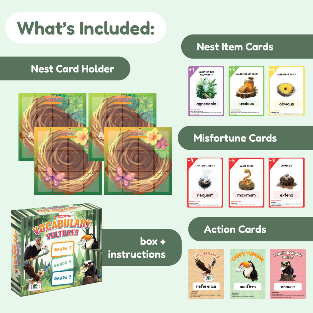 Vocabulary Vultures (ONLINE ORDER ONLY)