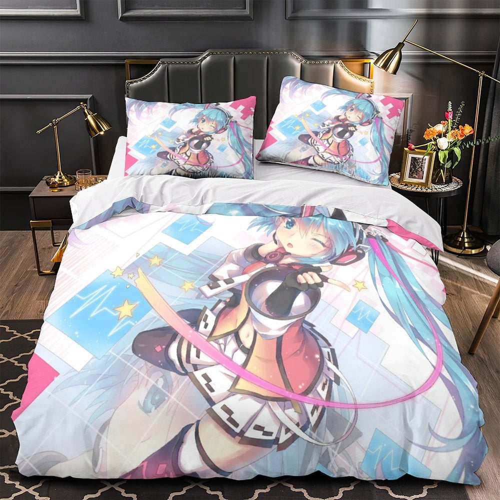Vocaloid Miku Hatsune Bedding Set Duvet Cover Without Filler (Online Order Only)
