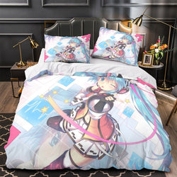 Vocaloid Miku Hatsune Bedding Set Duvet Cover Without Filler (Online Order Only)