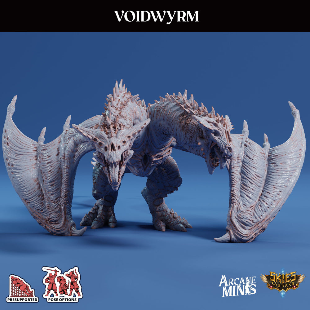3D Printed Sordane Publishing Arcane Minis Voidwyrm Swindler's Luck Part Two 28 32mm D&D (Online Only)