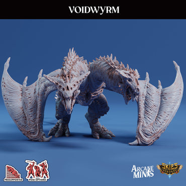 3D Printed Sordane Publishing Arcane Minis Voidwyrm Swindler's Luck Part Two 28 32mm D&D (Online Only)