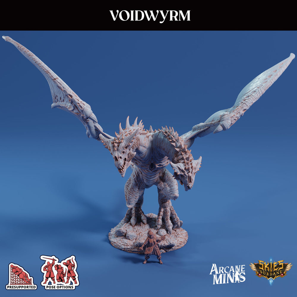 3D Printed Sordane Publishing Arcane Minis Voidwyrm Swindler's Luck Part Two 28 32mm D&D (Online Only)