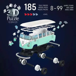 Volkswagen T1 Bus 185 Piece 3D Jigsaw Puzzle Ravensburger (ONLINE ORDER ONLY)