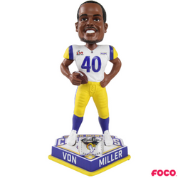 Los Angeles Rams Super Bowl LVI 56 Champions Bobbleheads (ONLINE ORDER ONLY)