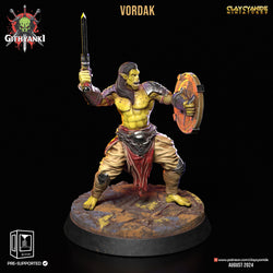 3D Printed Clay Cyanide Githyanki Warriors Set 28 32 mm D&D (Online Only)