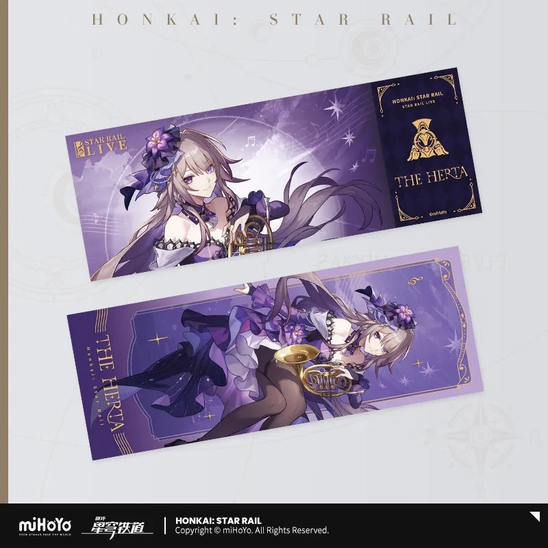 LIVE Series Laser Collectible Tickets (ONLINE ORDER ONLY)