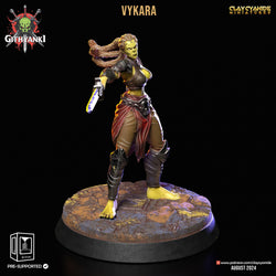 3D Printed Clay Cyanide Githyanki Warriors Set 28 32 mm D&D (Online Only)
