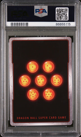 2022 DRAGON BALL SUPER REALM OF THE GODS 7 SSG GOKU, DVN RSTRNT #P-362 - PSA 10 (Online Order Only)
