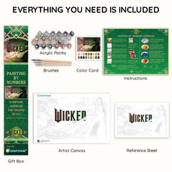 Wicked: Everyone Deserves The Chance To Fly - Paint By Numbers Kit (ONLINE ORDER ONLY)