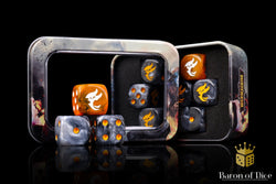 Warmachine: Dusk Ghosts of Ios Official Dice Set (ONLINE ORDER ONLY)