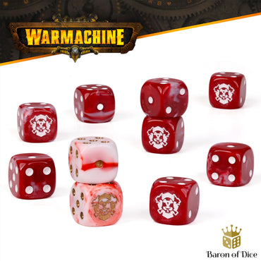 Warmachine: Khador, Annihilators Official Dice Set
