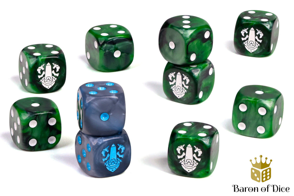 Warmachine: Southern Kriels, Kithguard Official Dice Set