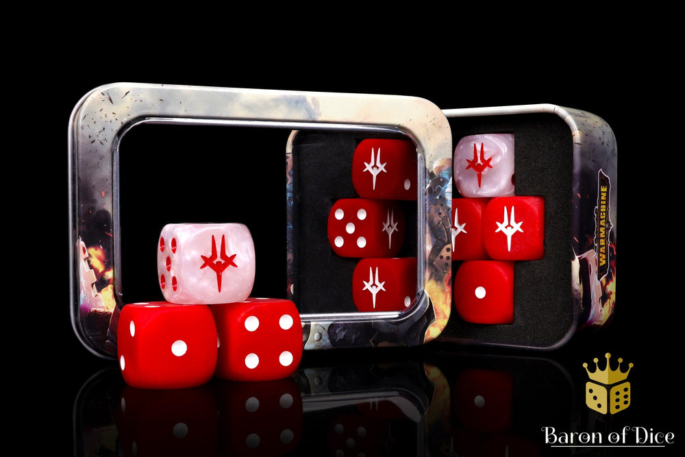 Warmachine: Infernals Official Dice Set (ONLINE ORDER ONLY)