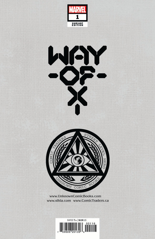 [Signed by Adrian Hough] Way Of X #1 Unknown Comics Jay Anacleto Exclusive Virgin Var [IN STOCK] (ONLINE ORDER ONLY)