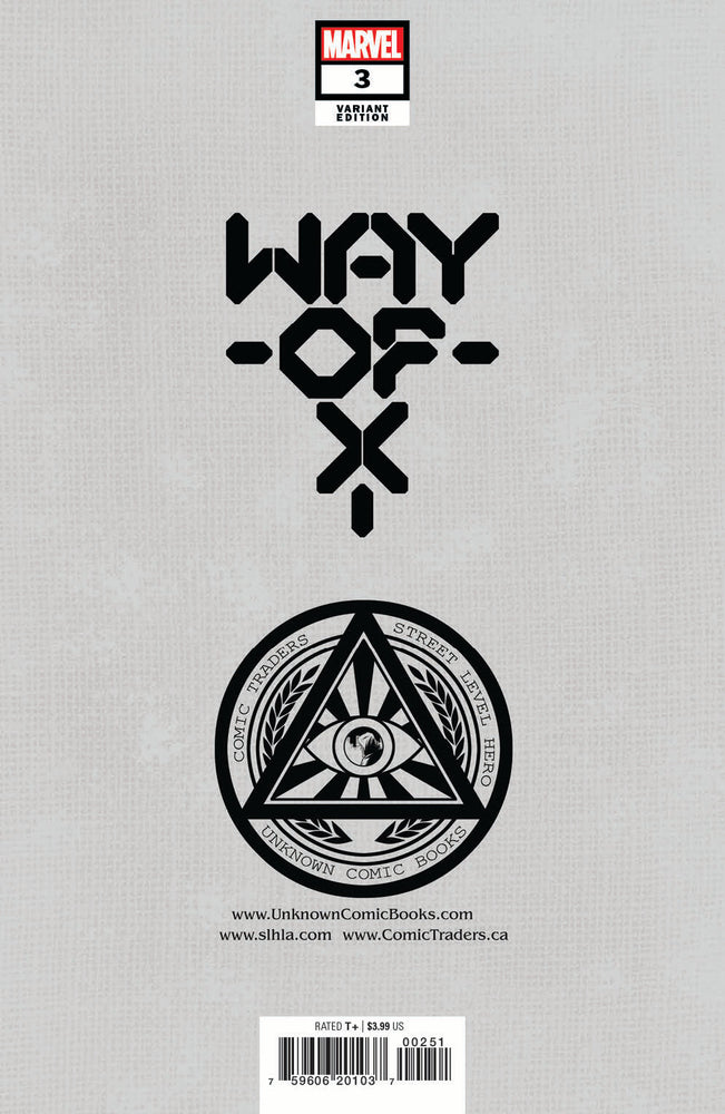 Way Of X #3 Unknown Comics Feilpe Massafera Exclusive Var Gala (06/23/2021) (ONLINE ORDER ONLY)