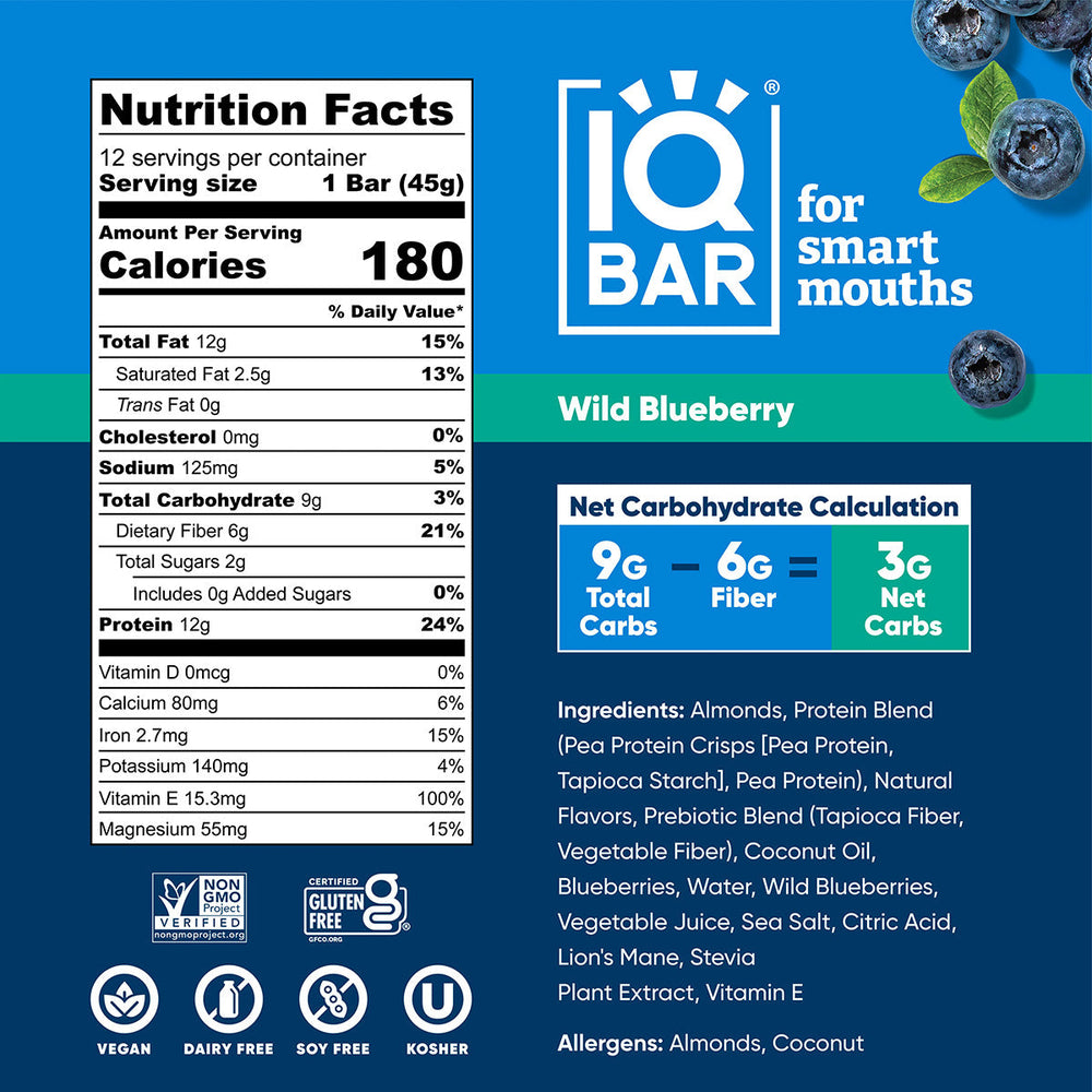 Wild Blueberry (12 Bars) (ONLINE ORDER ONLY)
