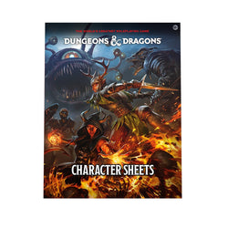 Dungeons & Dragons - Character Sheets 2024 - 5th Edition (Online Order Only)
