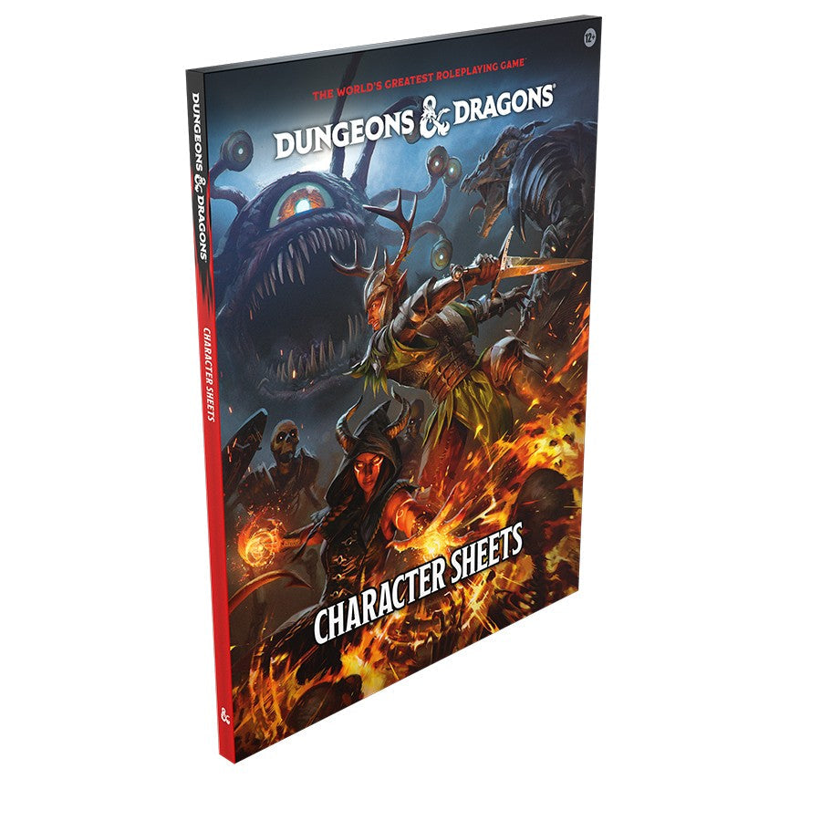 Dungeons & Dragons - Character Sheets 2024 - 5th Edition (Online Order Only)