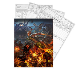 Dungeons & Dragons - Character Sheets 2024 - 5th Edition (Online Order Only)