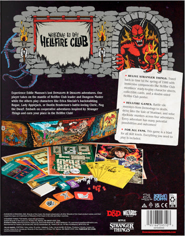 Dungeons & Dragons: Stranger Things - Welcome to the Hellfire Club (ONLINE ORDER ONLY)