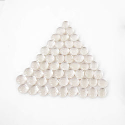 WCX01134 Crystal Pink Gaming Stones 12 - 14mm (40 or More) Chessex (ONLINE ORDER ONLY)