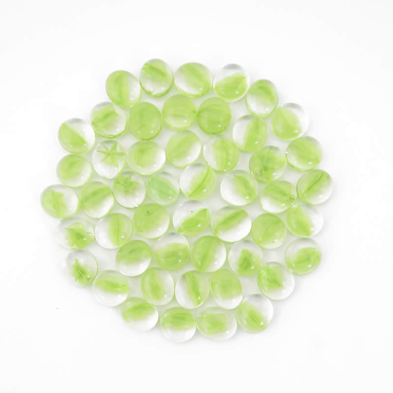 WCX01158 Green Catseye Gaming Stones 12 - 14mm (40 or More) Chessex (ONLINE ORDER ONLY)