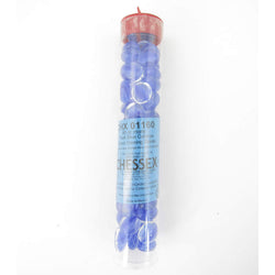 WCX01160 Dark Blue Catseye Gaming Stones 12 - 14mm (40 or More) Chessex (ONLINE ORDER ONLY)