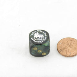 WCXCV0136E15 Dumpster Fire Dice Assorted Colors with Pips 16mm (5/8in) D6 Pack of 15 (ONLINE ORDER ONLY)