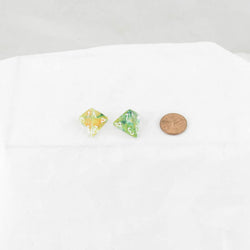 WCXPN0455E2 Spring Nebula Luminary Dice with White Numbers 16mm (5/8in) D4 Set of 2 (ONLINE ORDER ONLY)
