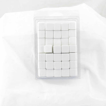 WCXPQ0601AE50 White Blank Opaque Dice D6 Aprox 16mm (5/8in) Pack of 50 (ONLINE ORDER ONLY)