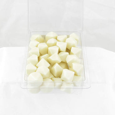 WCXPQ1000AE50 Ivory Blank Opaque Dice D10 Aprox 16mm (5/8in) Pack of 50 (ONLINE ORDER ONLY)
