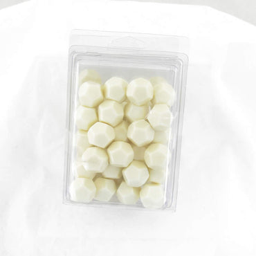 WCXPQ1200AE50 Ivory Blank Opaque Dice D12 Aprox 16mm (5/8in) Pack of 50 (ONLINE ORDER ONLY)
