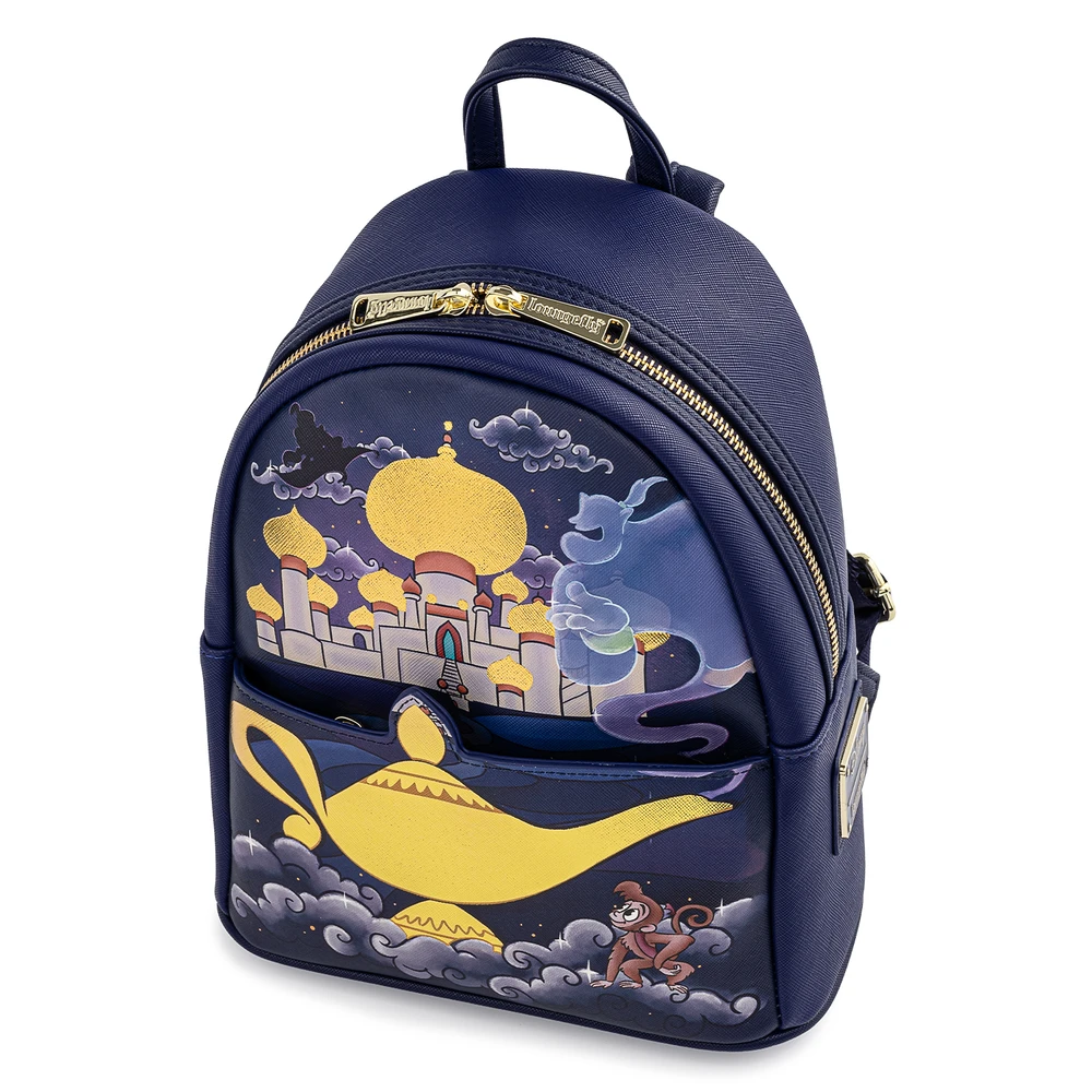 Loungefly: Disney - Aladdin Princess Jasmine Castle Mini Backpack (ONLINE ORDER ONLY)