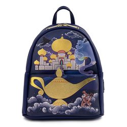 Loungefly: Disney - Aladdin Princess Jasmine Castle Mini Backpack (ONLINE ORDER ONLY)