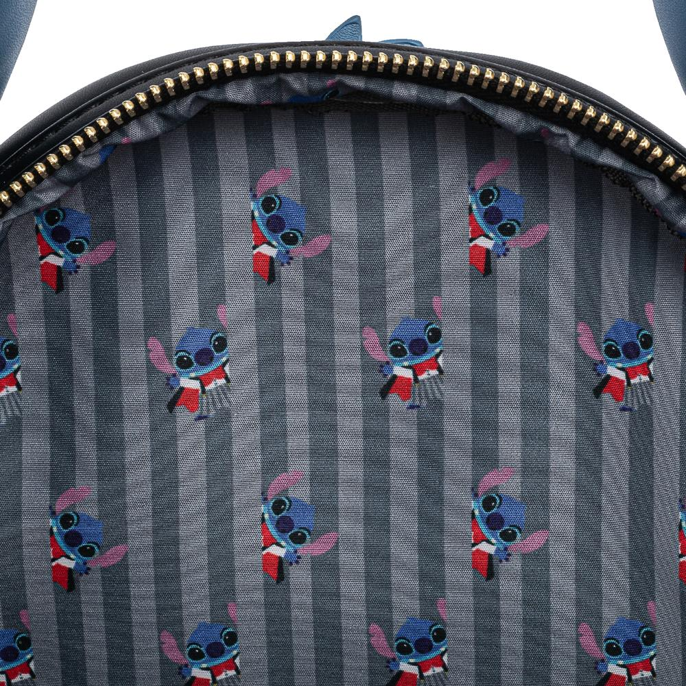 Loungefly: Disney Vampire Stitch Bow Tie Mini Backpack (ONLINE ORDER ONLY)