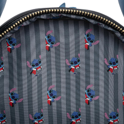 Loungefly: Disney Vampire Stitch Bow Tie Mini Backpack (ONLINE ORDER ONLY)