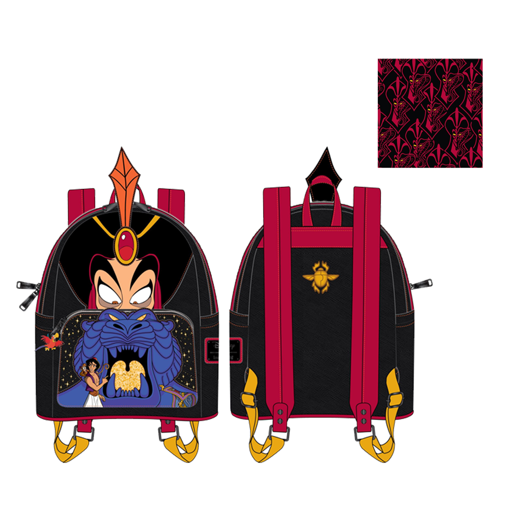 Loungefly: Disney Aladdin - Jafar Villains Scene Mini Backpack (ONLINE ORDER ONLY)