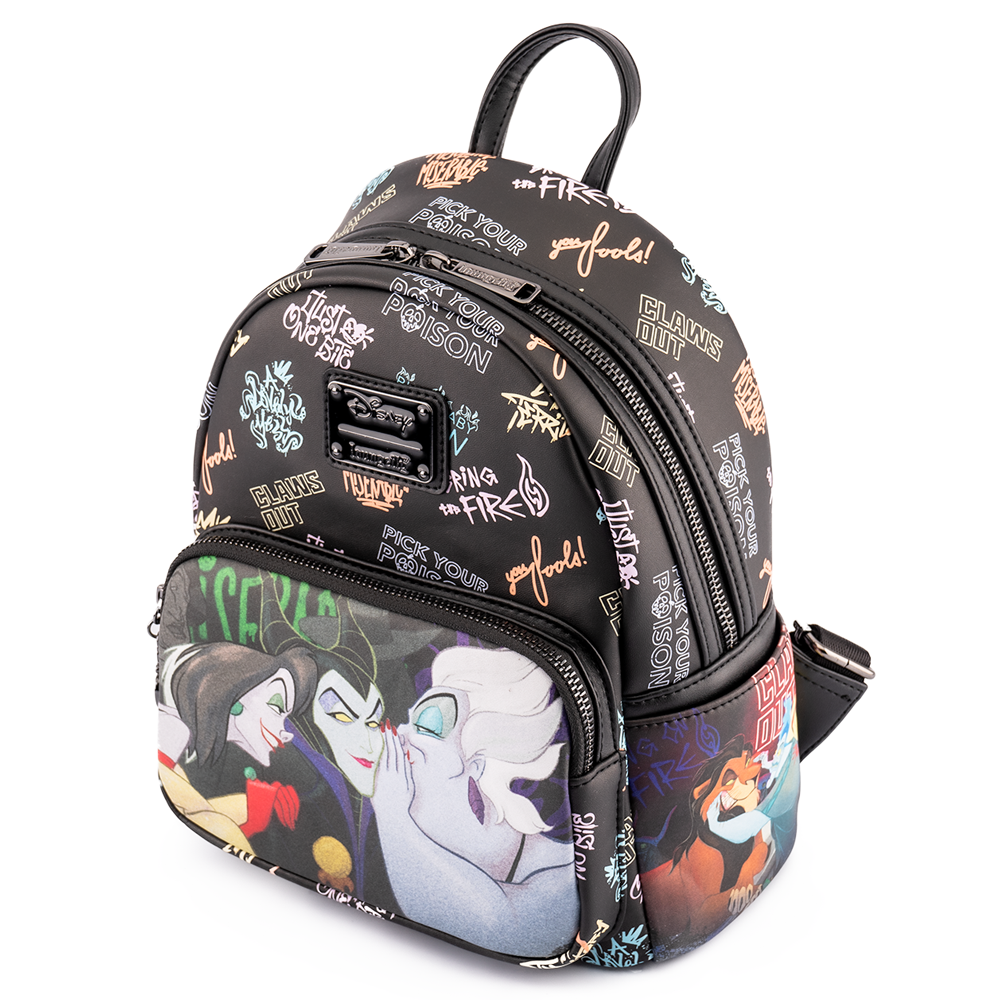 Loungefly: Disney - Villains Club Mini Backpack (ONLINE ORDER ONLY)