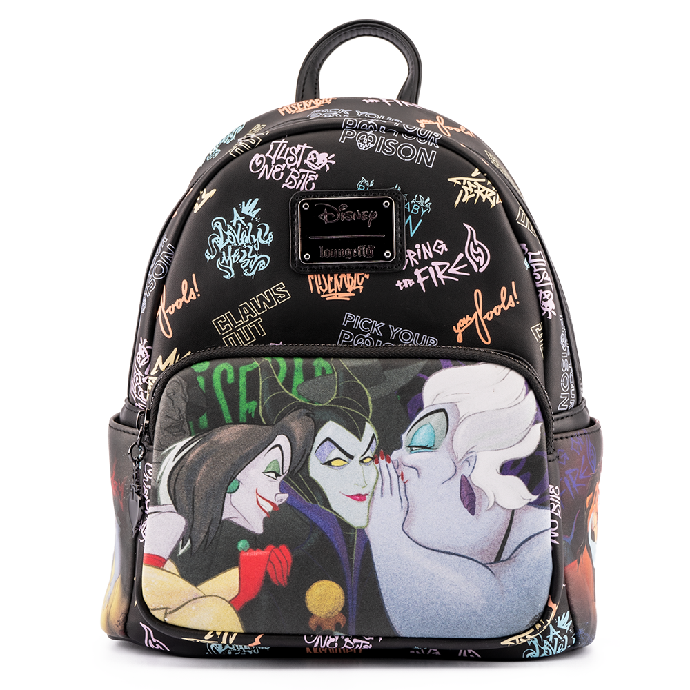 Loungefly: Disney - Villains Club Mini Backpack (ONLINE ORDER ONLY)