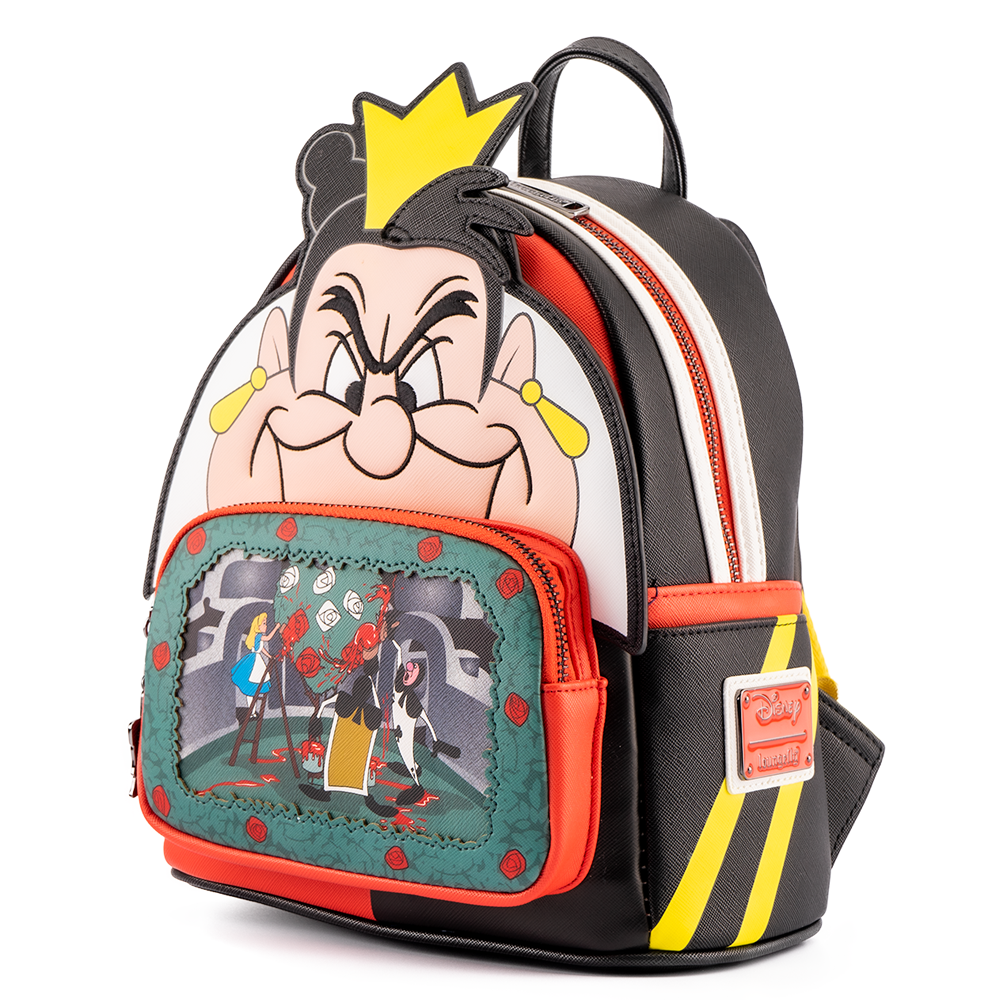 Loungefly: Disney - Villains Scene Series Queen Of Hearts Mini Backpack (ONLINE ORDER ONLY)
