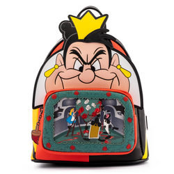 Loungefly: Disney - Villains Scene Series Queen Of Hearts Mini Backpack (ONLINE ORDER ONLY)
