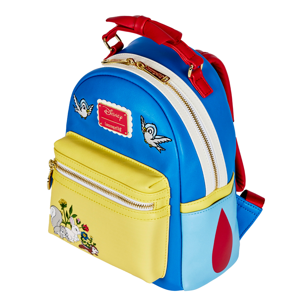 Loungefly: Disney Snow White Cosplay Bow Handle Mini Backpack (ONLINE ORDER ONLY)