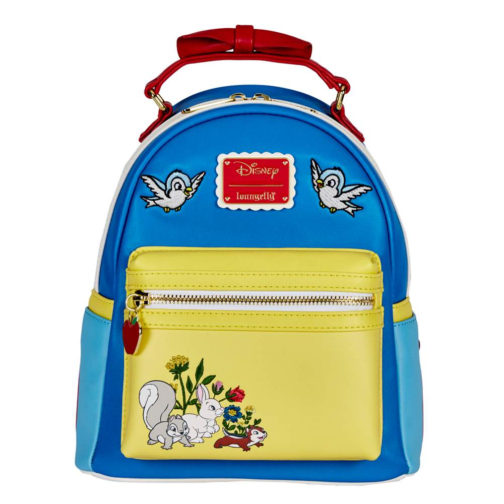Loungefly: Disney Snow White Cosplay Bow Handle Mini Backpack (ONLINE ORDER ONLY)