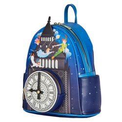 Loungefly: Disney Peter Pan Glow Clock Mini Backpack (ONLINE ORDER ONLY)