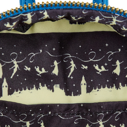 Loungefly: Disney Peter Pan Glow Clock Mini Backpack (ONLINE ORDER ONLY)
