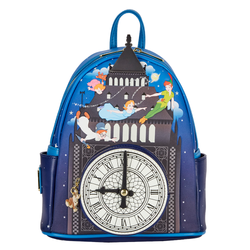 Loungefly: Disney Peter Pan Glow Clock Mini Backpack (ONLINE ORDER ONLY)